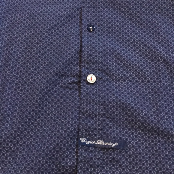 English Laundry patterned button down - Picture 4 of 5